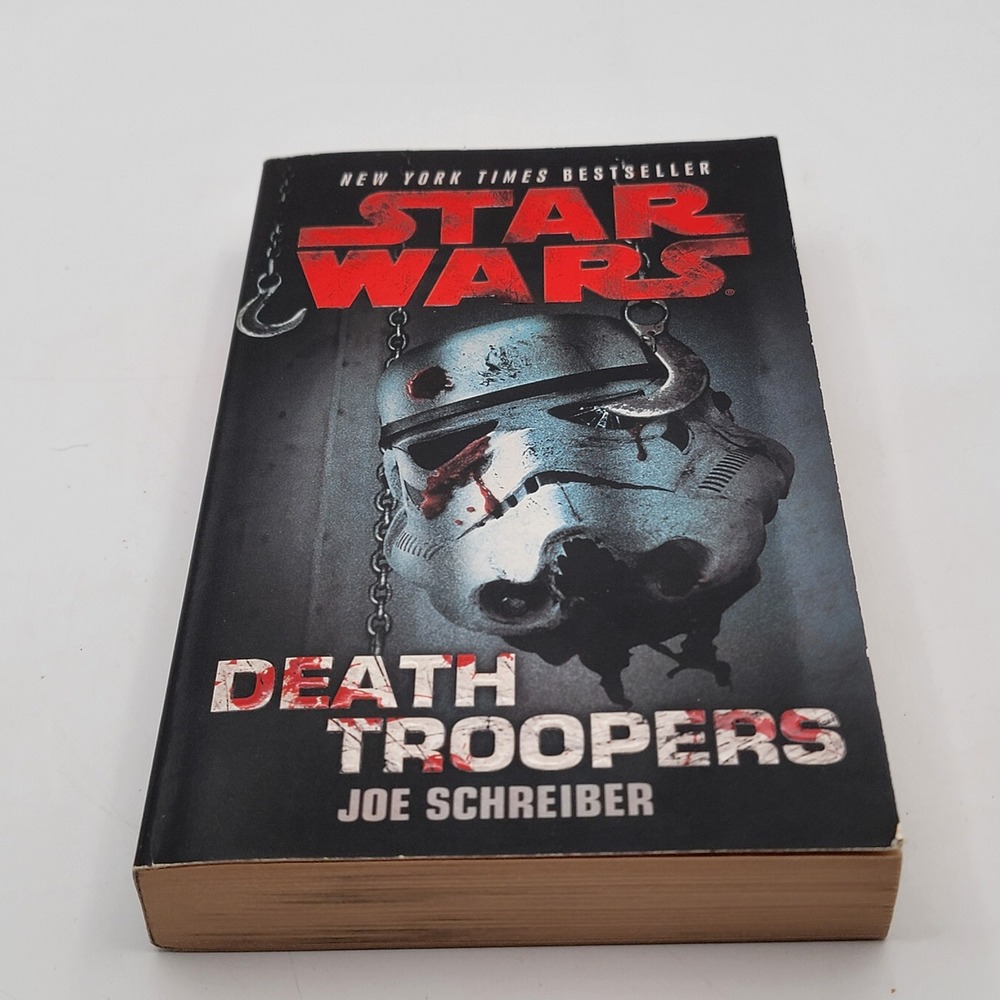 Joe Schreiber Star Wars Death Troopers Paperback 2010 1st Print Horror Sci-Fi Gd